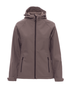 soft-shell gale lady gris acier