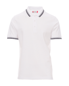 polos skipper blanc bleu marine