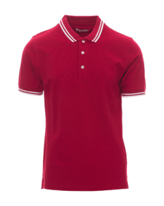 polos skipper bordeaux blanc