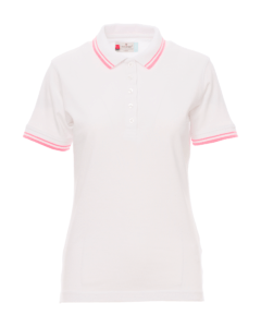 polos skipper lady blanc fuchsia neon