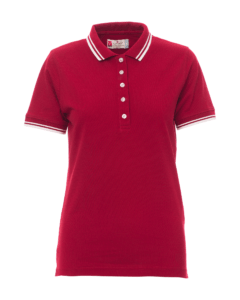 polos skipper lady bordeaux blanc