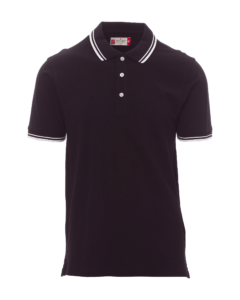 polos skipper noir blanc