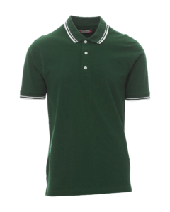 polos skipper vert eden blanc
