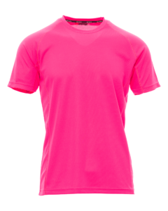 tee-shirts runner fuchsia fluo
