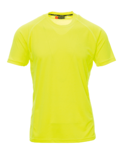 tee-shirts runner jaune fluo