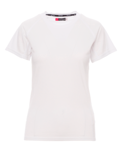 tee-shirts runner lady blanc