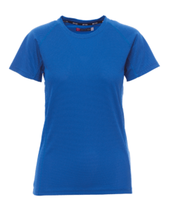 tee-shirts runner lady bleu roi