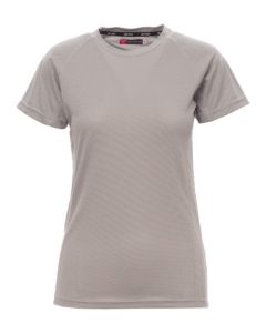 tee-shirts runner lady gris clair