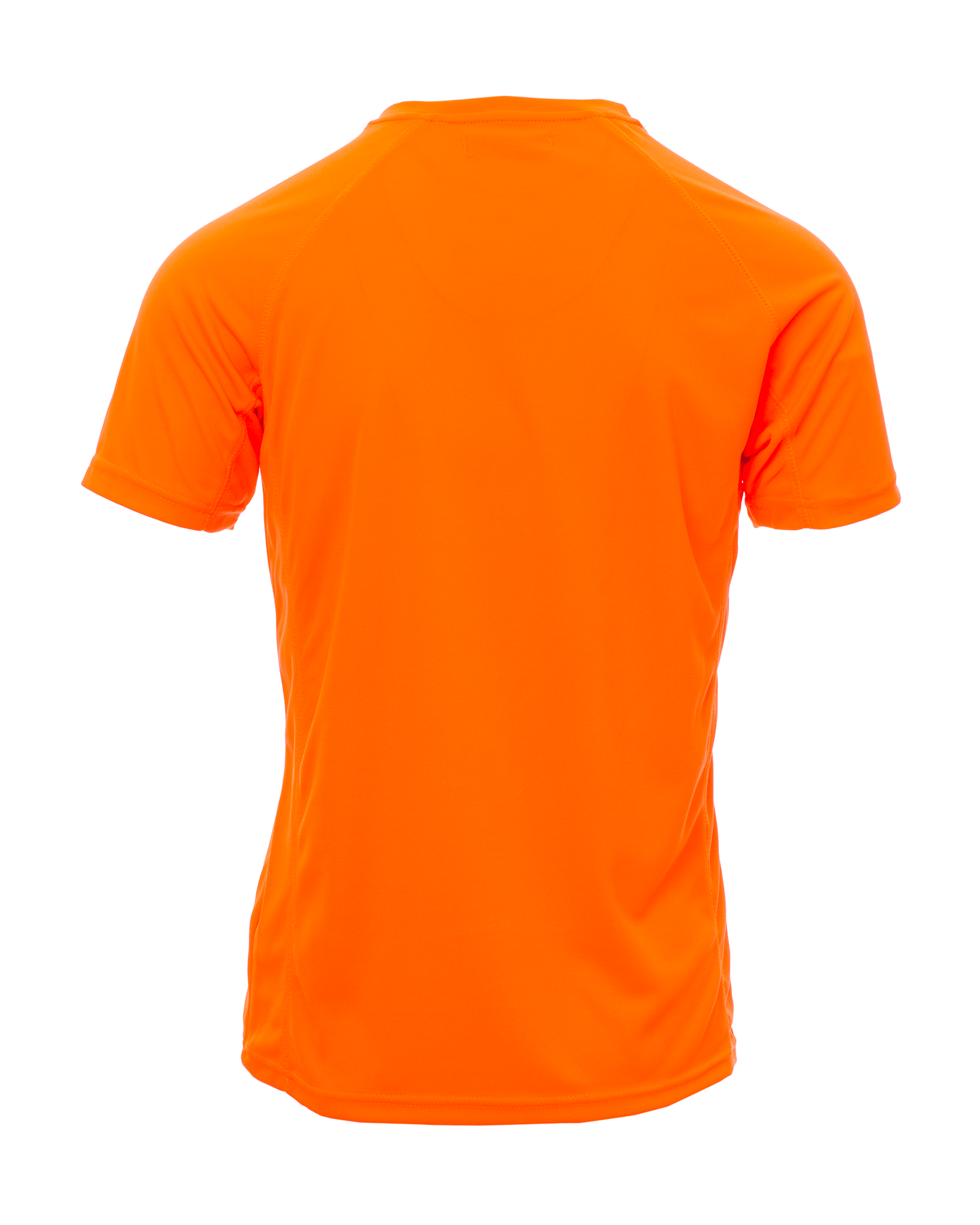 Produit tee-shirts runner orange fluo dos tee-shirts runner orange fluo dos