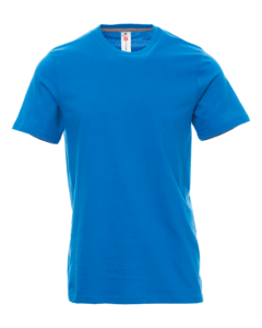 tee-shirts sunset bleu roi clair