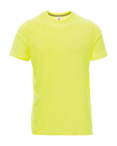 tee-shirts sunset jaune fluo