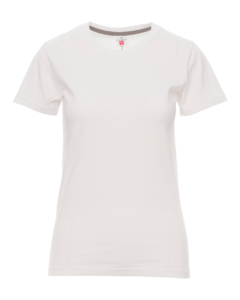 tee-shirts sunset lady blanc