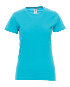 tee-shirts sunset lady bleu atoll