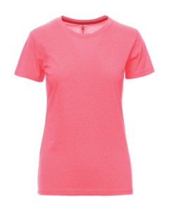 tee-shirts sunset lady fuchsia fluo