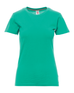 tee-shirts sunset lady vert émeraude