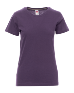 tee-shirts sunset lady violet indigo