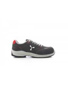 Chaussure de sécurité S1 Get Fresh Low Gris acier côté