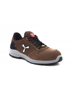 Chaussure de sécurité S3 Get Force Low Nubuck Chocolat côté