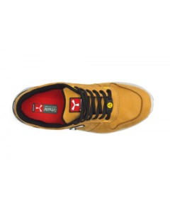 Chaussure de sécurité S3 Get Force Low Nubuck Jaune aspen dessus