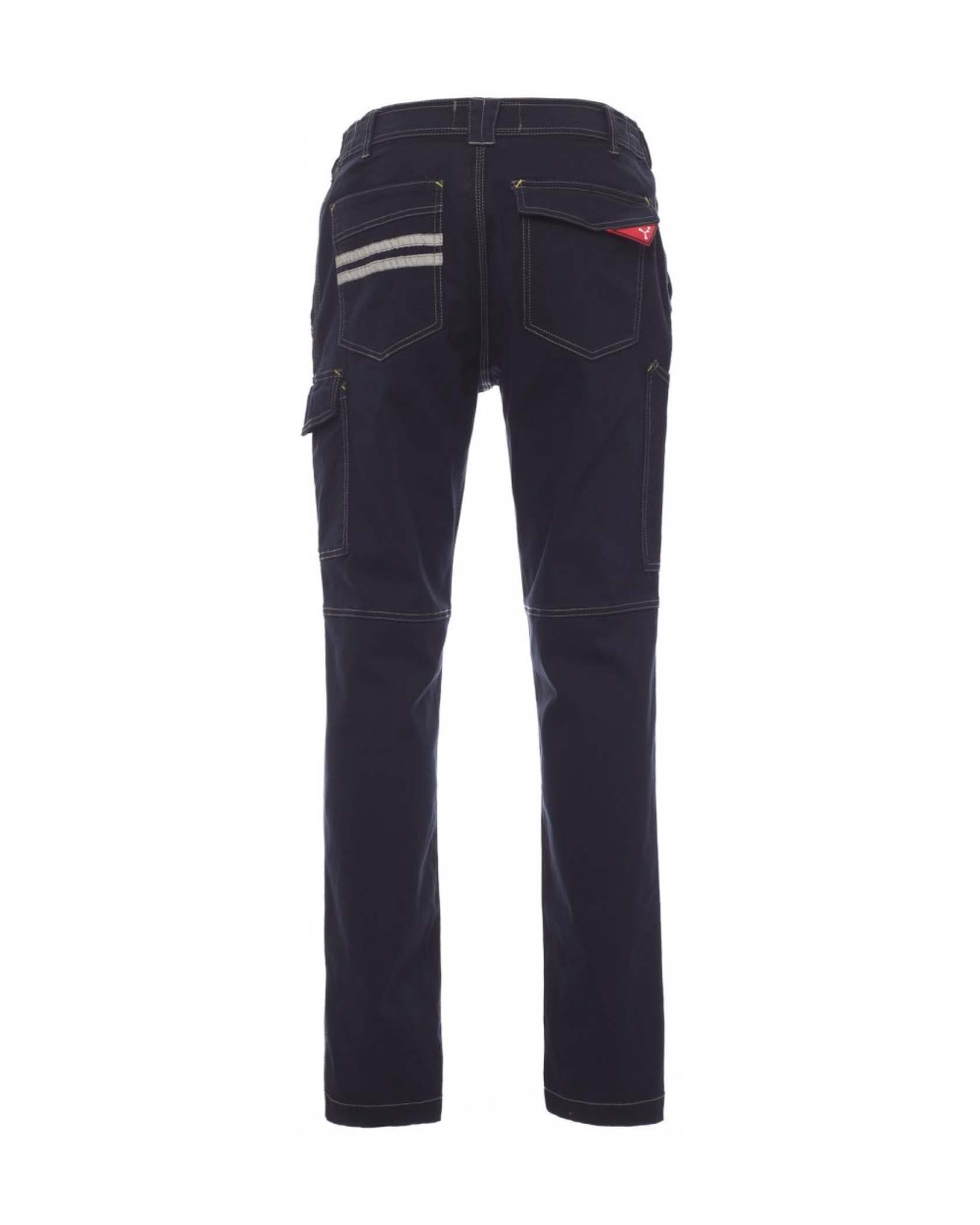 Produit Pantalons Worker Stretch Bleu marine dos Worker Stretch Bleu marine dos