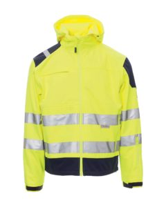 Shine Jaune fluo Bleu marine