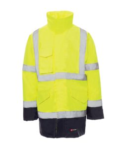 Dockyard Jaune fluo - Bleu marine