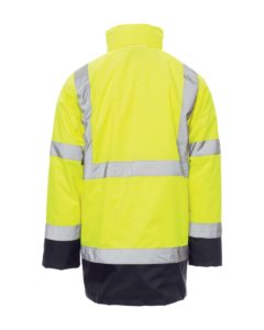 Dockyard Jaune fluo - Bleu marine dos
