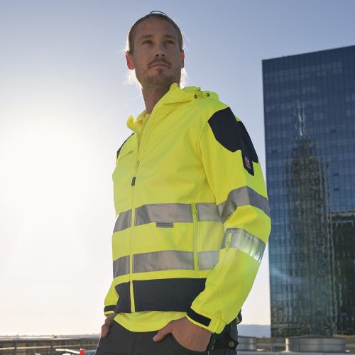 Haute visibilité soft-shell Shine